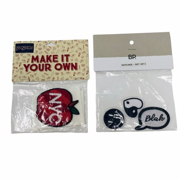 Jansport and BP. Accessories Jansport Nyc And Bp Happy Iron On